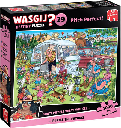 Jumbo Wasgij Destiny 29 Op de camping! - Pitch Perfect! Puzzel 1000 stukjes