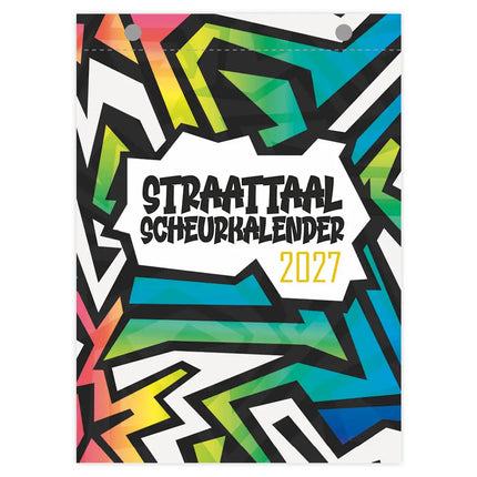 kalenderwinkel Straattaal Scheurkalender 2027
