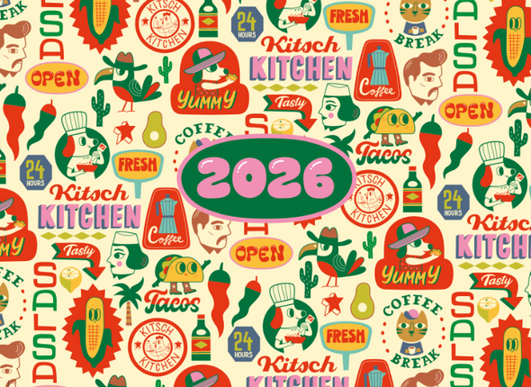 Kitch Kitchen Kitch Kitchen Family Planner 2026