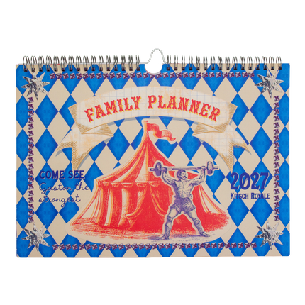 Kitsch Kitchen Kitch Kitchen Family Planner 2027 Circus