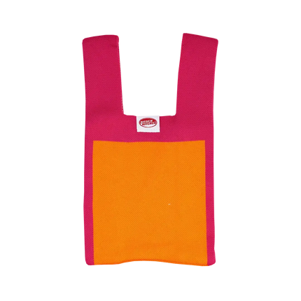 Kitsch Kitchen Kitsch Kitchen Poppy Bag Roze Oranje Vierkant