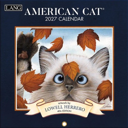 LANG American Cat Mini Kalender 2027
