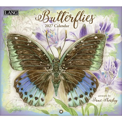 LANG Butterflies Kalender 2027