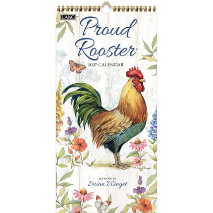 LANG Proud Rooster Kalender 2027 Small