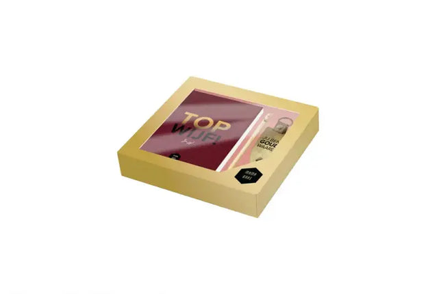 Lannoo Mama Baas Giftbox Notitieboek + Balpen + Sleutelhanger