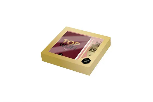 Lannoo Mama Baas Giftbox Notitieboek + Balpen + Sleutelhanger