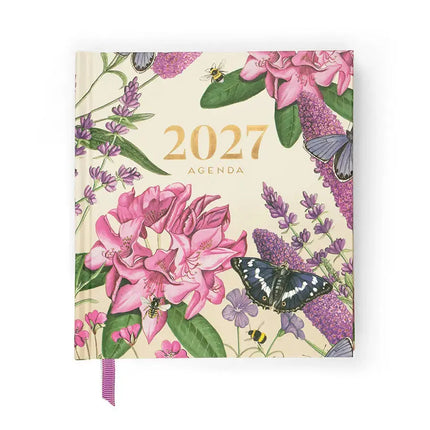 Paperclip Week Agenda Wildlife Flowers 2027 – Paperclip