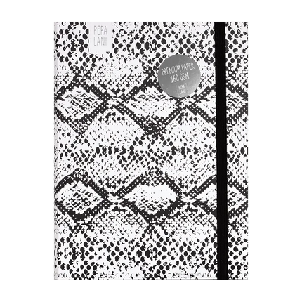 Pepa Lani Pepa Lani Bullet Journal PRO Black & White Snake