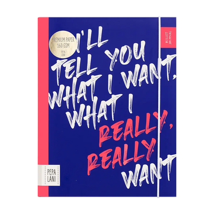 Pepa Lani Pepa Lani Bullet Journal PRO Flower I'll tell you what I want