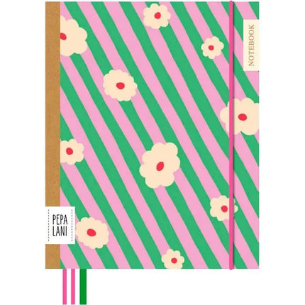 Pepa Lani Pepa Lani Notitieboek Flowerstripes