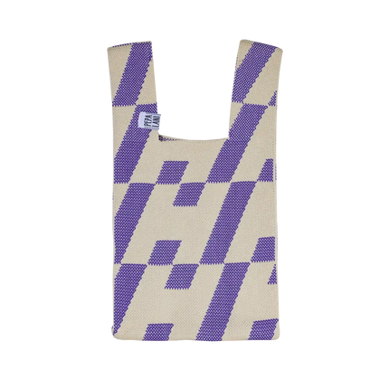 Pepa Lani Pepa Lani Poppy Bag Flower Purple Stripes/Blocks