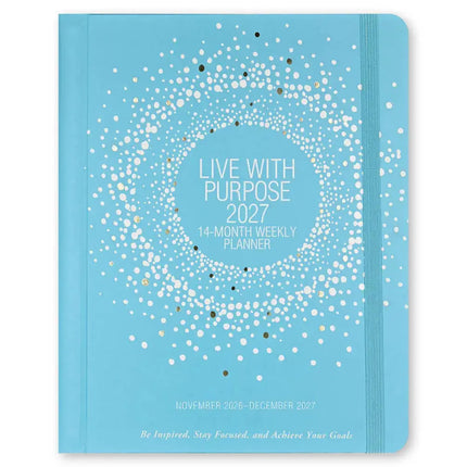 Peter Pauper Live with Purpose Weekly Planner 2027
