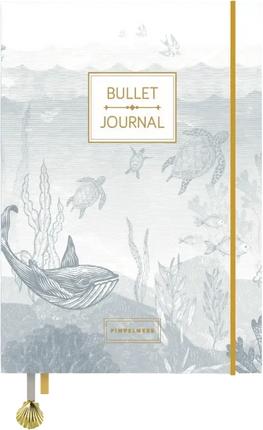 Pimpelmees Pimpelmees Bullet Journal PRO Luxe Mono Breezy Blue