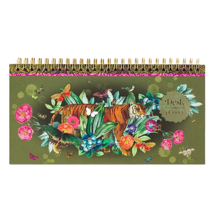 Pimpelmees Pimpelmees Desk Planner Tijger Olive