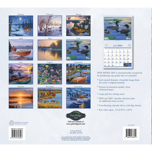 Pine Ridge Great Outdoors Kalender 2026