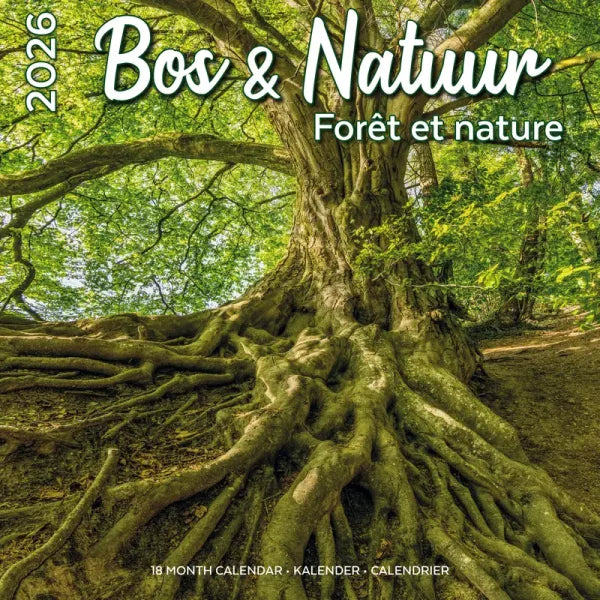 Plenty Gifts Bos en Natuur Kalender 2026