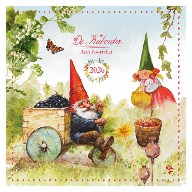 Plenty Gifts Rien Poortvliet Kalender 2026 Kabouter