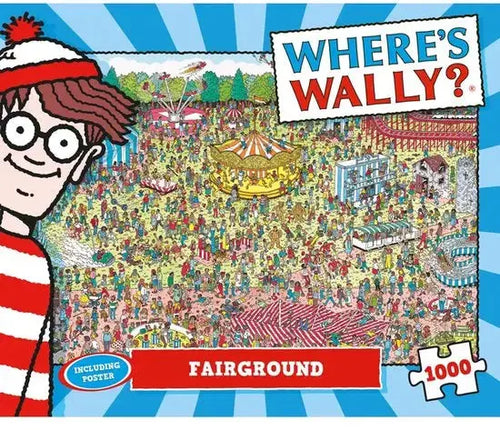 Plenty Gifts Where's Wally Fairground Puzzel 1000 Stukjes