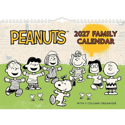 Portico Peanuts Family Planner 2027