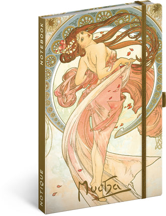 Presco Alphonse Mucha Notitieboek A5 Dance
