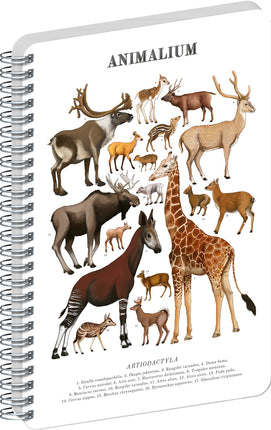 Presco Animalium – Artiodactyls Spiraal Notitieboek A4 Blanco