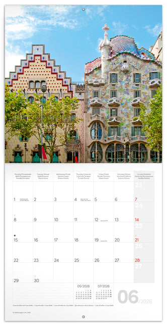 Presco Barcelona Kalender 2026