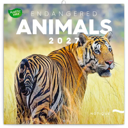 Presco Bedreigde Dieren Kalender 2027