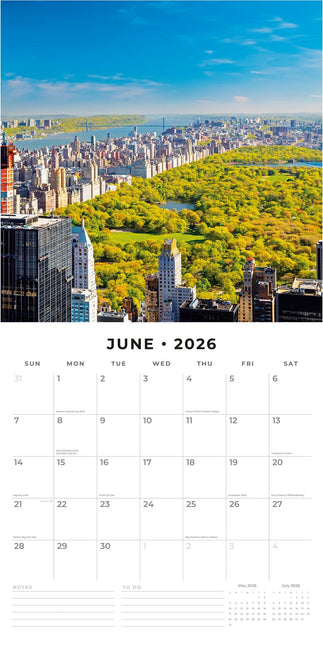 Red Robin New York Kalender 2026
