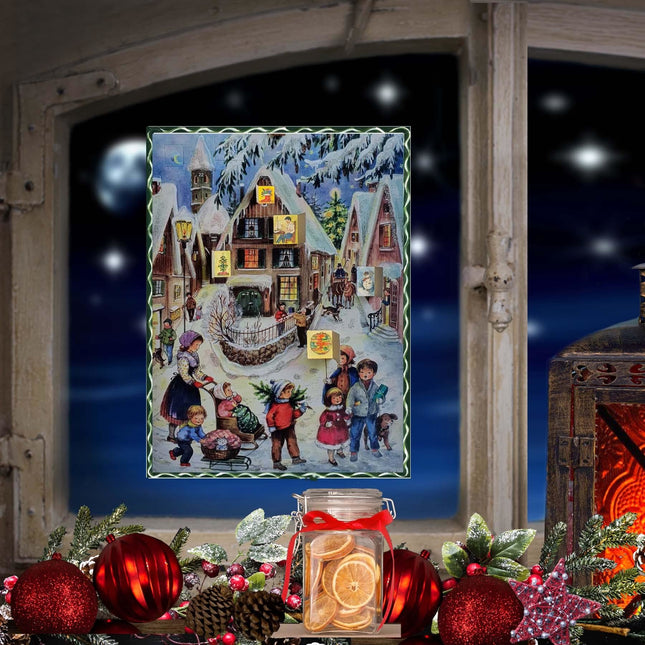 Sellmer A4 Adventskalender Kerst in het Dorp