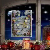 Sellmer A4 Adventskalender Winters Dorp
