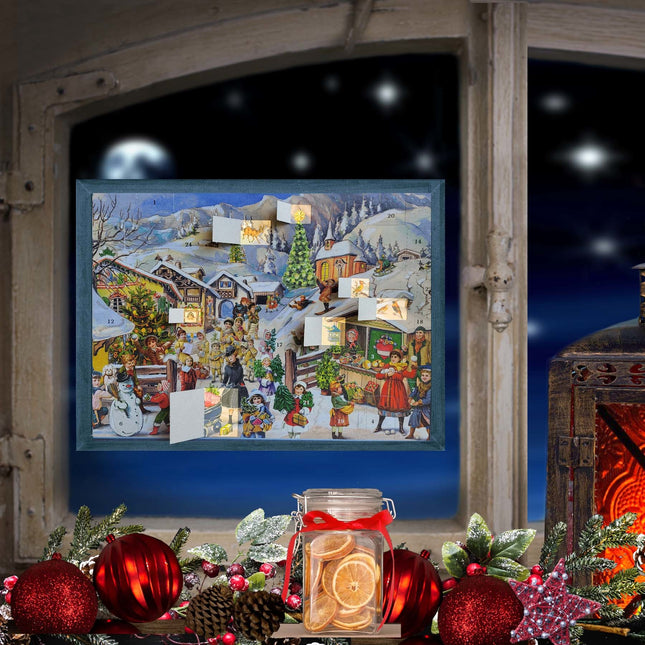 Sellmer Adventskalender Bergdorp in de Sneeuw