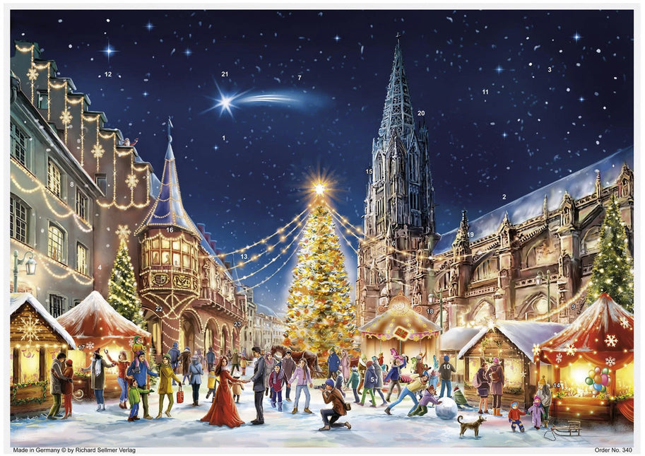 Sellmer Adventskalender Freiburg Kerstmarkt