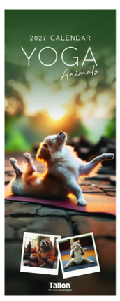 Tallon Yoga Animals Kalender 2027 Slimline