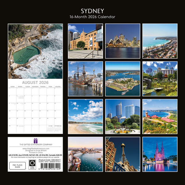 The Gifted Stationary Sydney Kalender 2026