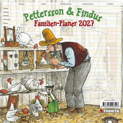 Tushita Pettersson and Findus Familieplanner 2027