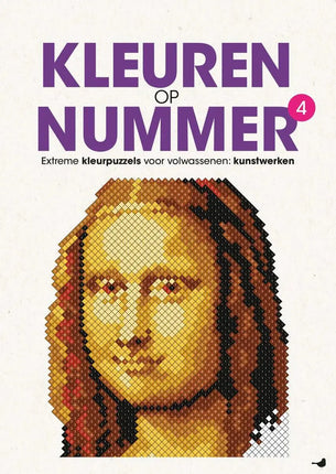 Uitgeverij MUS Kleuren op Nummer Kleurboek 4