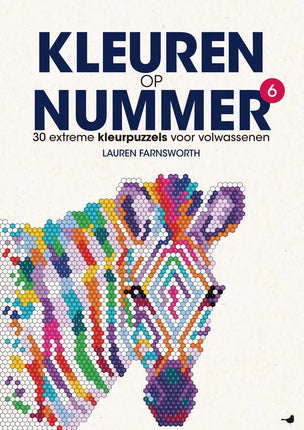 Uitgeverij MUS Kleuren op Nummer Kleurboek 6