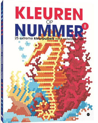 Uitgeverij MUS Kleuren op Nummer Kleurboek 8