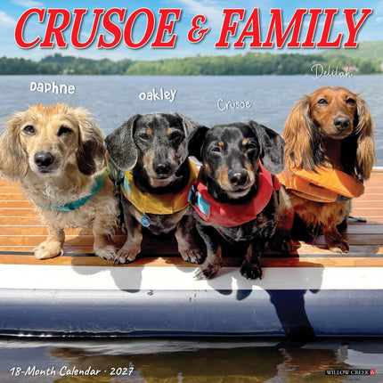 Willow Creek Crusoe de Teckel Kalender 2027