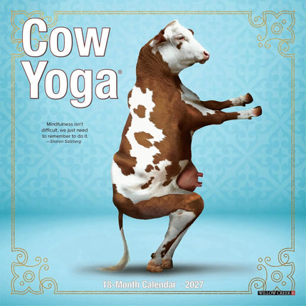 Willow Creek Koeien Yoga Kalender 2027 Mini