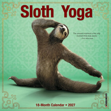 Willow Creek Luiaard Yoga Kalender 2027 Mini