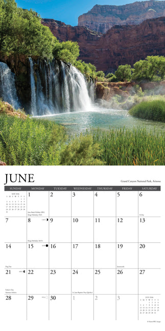 Willow Creek National Parks Kalender 2026
