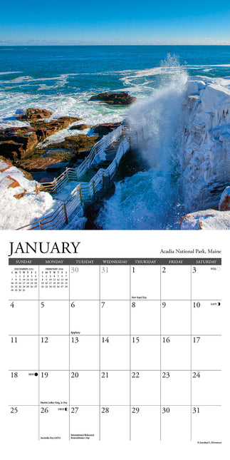 Willow Creek National Parks Kalender 2026 Mini