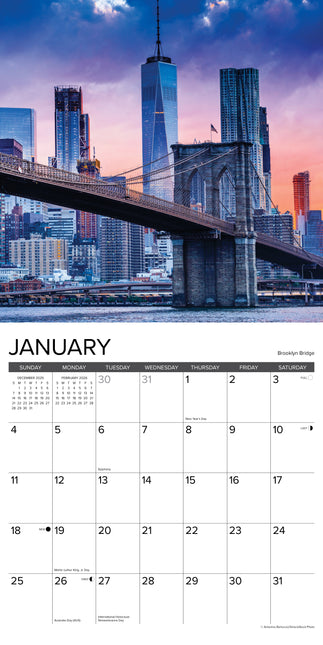 Willow Creek New York City Kalender 2026