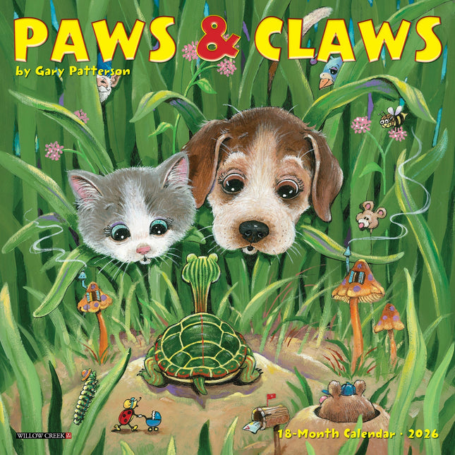 Willow Creek Paws and Claws by Gary Patterson Kalender 2026 Mini