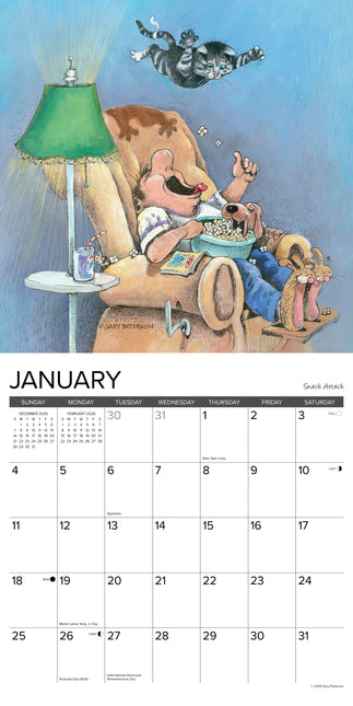 Willow Creek Paws & Claws door Gary Patterson Kalender 2026