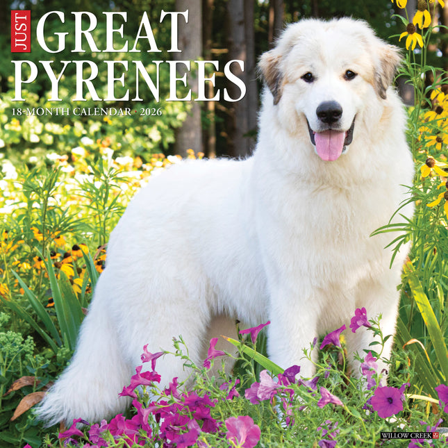 Willow Creek Pyreneese Berghond Kalender 2026