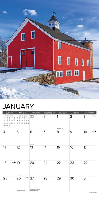 Willow Creek Schuur Kalender 2026