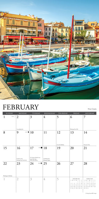 Willow Creek Seaside Towns Kalender 2026