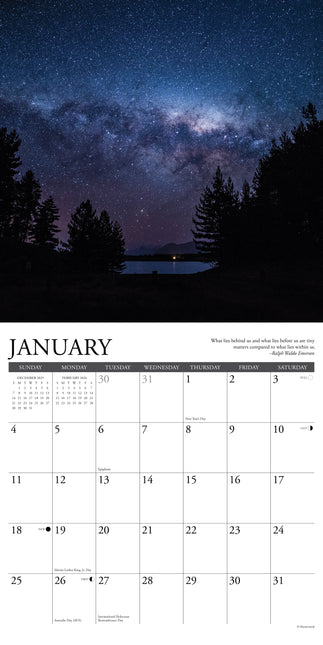 Willow Creek Sterrenhemel Kalender 2026